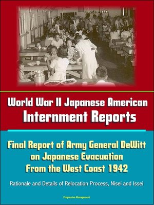 cover image of World War II Japanese American Internment Reports